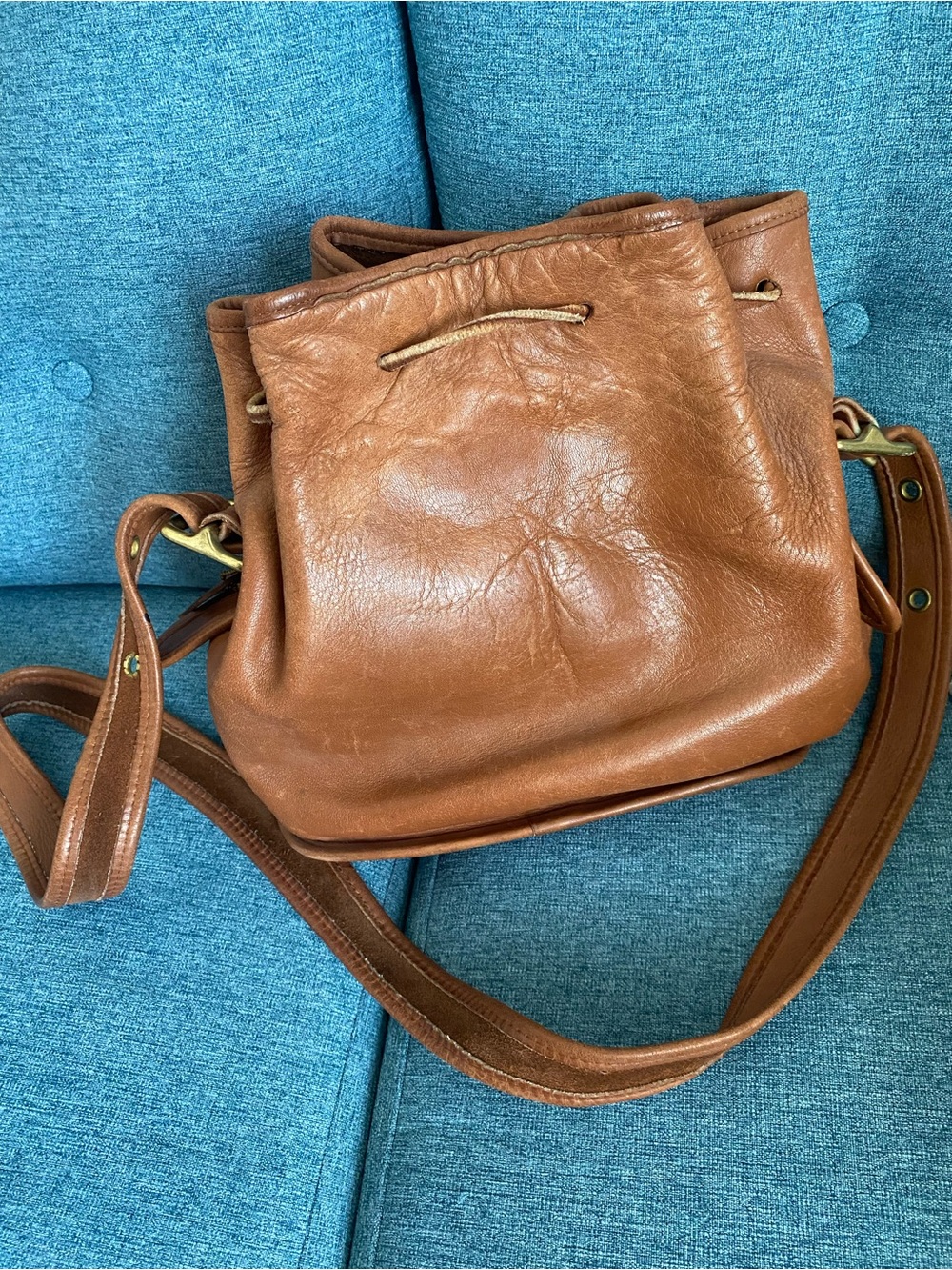 Vintage Coach Lulu Legacy Hobo leather bag - Picture 4 of 6